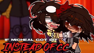 (I HATE THIS SO MUCH PLEASE STOP WATCHING IT) If Michael got bit INSTEAD OF CC // Gacha Afton Family