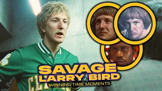 Every Time Larry Bird Trash Talked And Got Into Magic's Head On 'Winning Time' 🐐