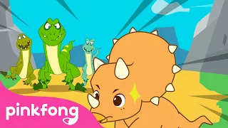 Os Chifres Legais do Tricerátops | História Musical de Dinossauros | Pinkfong Canções para Crianças