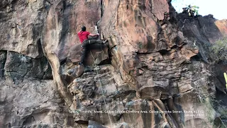 Rock Climbing in Tenerife. Callao Salvaje Route #11 (5)