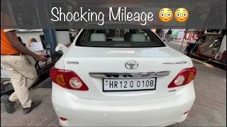 Mileage test of Corolla Altis petrol automatic