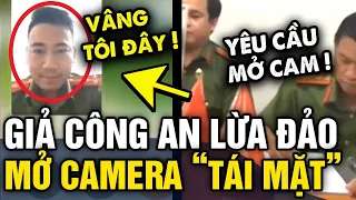 Giả công an GỌI ĐIỆN thao túng, kẻ lừa đảo 'TÁI MẶT' khi con mồi MỞ CAMERA | Tin 3 Phút