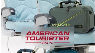 Рюкзак дорожній American Tourister TAKE2CABIN, ручна поклажа 40х25х20 см (відео-огляд)