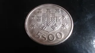 5 escudos de 1976