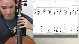 How to Play THE FORCE from STAR WARS on Cello | John Williams Tutorials