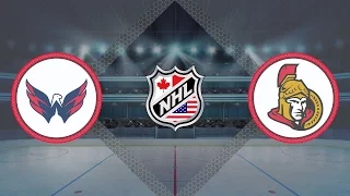 Обзор матча Вашингтон - Оттава / CAPITALS VS SENATORS JANUARY 7, 2017 HIGHLIGHTS