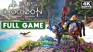 HORIZON FORBIDDEN WEST Gameplay Walkthrough FULL GAME [PS5 4K 60FPS] - No Commentary