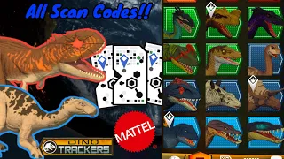 All Jurassic World Dino Trackers 2023 Facts App Scan Codes!! Part 1 (21/31)