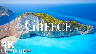 GREECE 4K • Relaxation Film with Beautiful Piano Music • Relaxation Film 4K Ultra HD