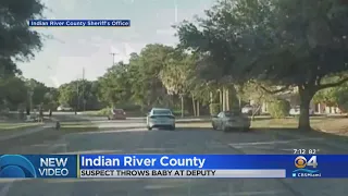 Caught On Video: Suspect Throws Baby At Deputy