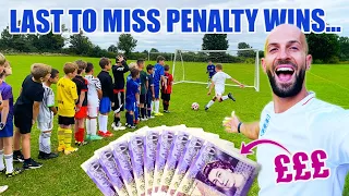 LAST to MISS Penalty Wins…£££?!?!