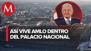 Sí es un Palacio, pero vivo en un departamento modesto: AMLO