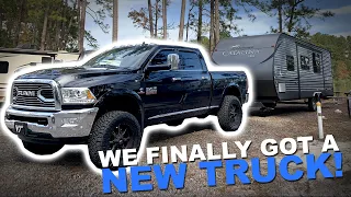 WE BOUGHT A NEW TRUCK!  2018 Ram 2500 Limited Cummins Review | Highway Therapy