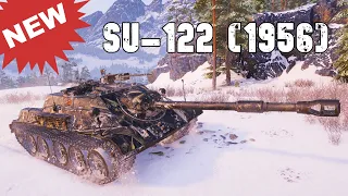 World of Tanks SU-122 (1956) - NEW TANK !