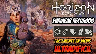 HORIZON ZERO DAWN - COMO FARMEAR RECURSOS FACILMENTE EN MODO ULTRADIFICIL