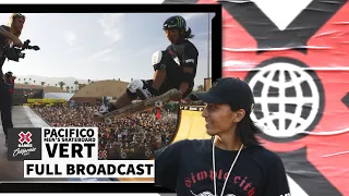 Pacifico Men’s Skateboard Vert: FULL COMPETITION | X Games California 2023