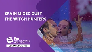 Spain Mixed Duet | The witch hunters | FINA Artistic Swimming World Series