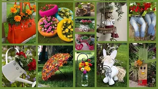 Transform Your Garden with Unique Style:Thrifty Ideas For Your Cozy Home Lawn #thriftygardendecor