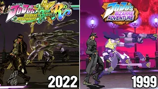 Jotaro in ASBR and HFTF Comparison