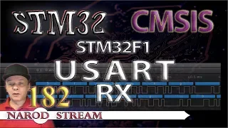 Программирование МК STM32. Урок 182. CMSIS. STM32F1. USART. Приём данных