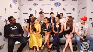 The Flash Comic con 2018 - Grant & Danielle surprises themselves with their Chemistry.