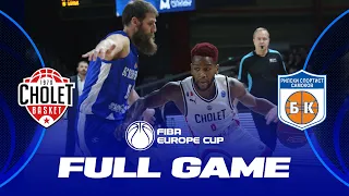 Cholet Basket v Rilski Sportist | Full Basketball Game | FIBA Europe Cup 2022-23