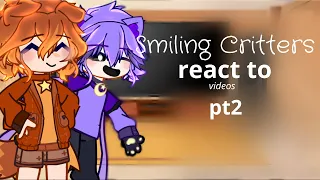 Smiling Critters react to vídeos /Gacha Nebula/ Poppy PlayTime (pt2)