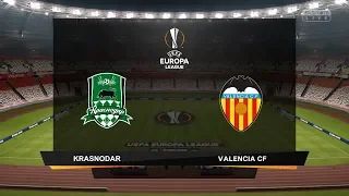 Krasnodar - Valencia | UEFA Europa League 2018/19 | PES 2019