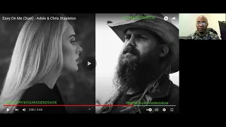 Chris Stapleton & Adele - Easy On Me (Virtual Duet) Reaction #chrisstapleton #adele #music