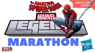 Spider-Man Marvel Legends Action Figure Marathon Bust It Open & Spider-Man 2018 Game Review