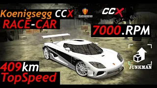 Koenigsegg CCX Customization | JUNKMAN | Need For Speed Most Wanted 2005 #NEW# #2020#