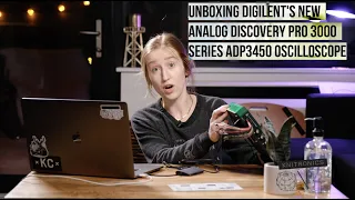 Unboxing Digilent's New Analog Discovery Pro 3000 Series ADP3450 Oscilloscope