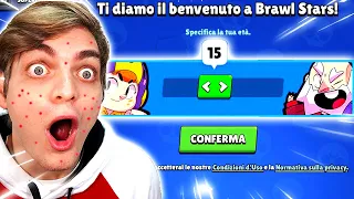 CHE SUCCEDE SE MI FINGO UN ADOLESCENTE di 15 ANNI SU BRAWL STARS ITA?