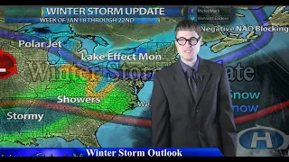 Winter Storm Outlook Week of Jan 18th 2021, Trough In the East & is Fully Narrated! Jan 17, 2021