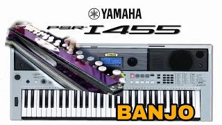 How to modify Banjo in yamaha psr i455