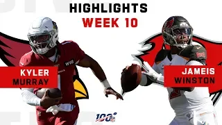 Kyler Murray vs. Jameis Winston Highlights | NFL 2019