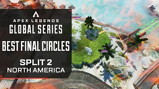 12 Best NA Final Circles from Split 2 ft. TSM, Cloud9, G2, ESA, 100 Thieves | ALGS | Apex Legends