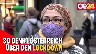 Umfrage: So denkt Österreich über den Lockdown