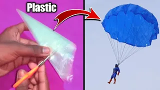 How To Make Plastic Parachute || Parachute Banana Sikhye || Jaiki Of King