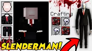 PRZERAŻAJĄCY SLENDERMAN W MINECRAFT! - SLENDERMAN MOD!