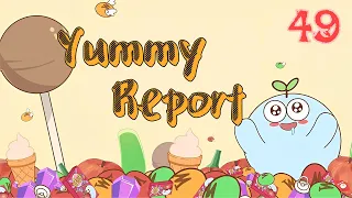 【Yummy Report】🥳Delicious and sweet fruits 🍍🍊Do you like to eat?🤭【Little Munchy Puff】