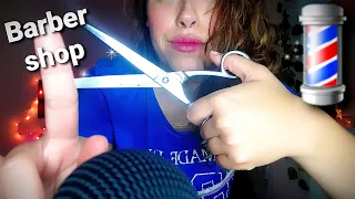 ASMR FAST (ASMR BARBER SHOP ROLEPLAY) ASMR SPANISH