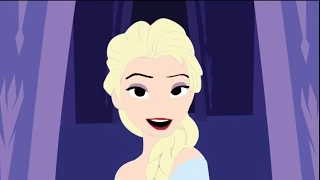 FROZEN"Let it go " | Made by Power Point and Illustrator