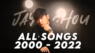 中文世界最受歡迎歌手-周杰倫的所有歌曲 Best Songs Of Jay Chou 周杰伦22年的辉煌 22 years of Jay Chou's Awesomeness