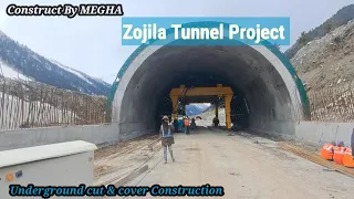 Zojila Tunnel; India Largest Tunnel build in Kashmir:-Update -  18 June 2023 - UpdatingVlog