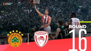 Olympiacos dominates the Greek derby! | Round 16, Highlights | Turkish Airlines EuroLeague