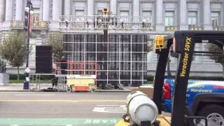 sf giants 2012 playoff run world series championship parade preparations timelapse