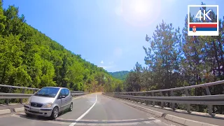 Kruševac Serbia to Lake Celije Србија 🇷🇸  Driving in Southern Serbia 4k video