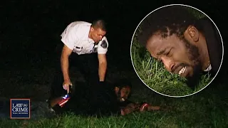 Man Leads Cop on Wild Foot Chase Before Taser Takes Him Down (COPS)