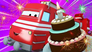 Train for kids -  Troy the Train is a Baker Train and Saves Train Town Birthday  - Troy The Train